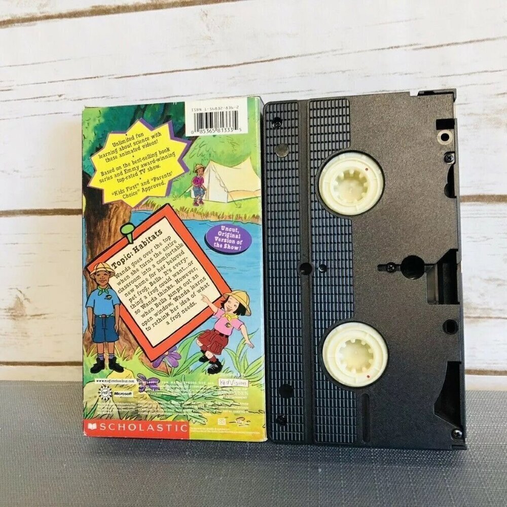 THE MAGIC SCHOOL BUS HOPS HOME VHS Home Video Cassette Tape - Picture 2 of 5